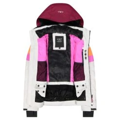 CMP WOMAN JKT ZIP HOOD WHITE 23 -Dainese shop 9 120206 woman jkt zip hood white 31w0246 a001 04