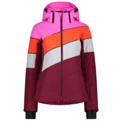 CMP WOMAN JKT ZIP HOOD SANGRIA 23