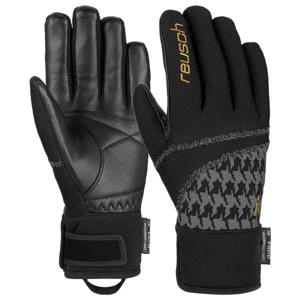 REUSCH RE:KNIT VICTORIA R-TEX XT BLACK GOLD 22 5 REUSCH RE:KNIT VICTORIA R-TEX XT BLACK GOLD 22 – Image 3