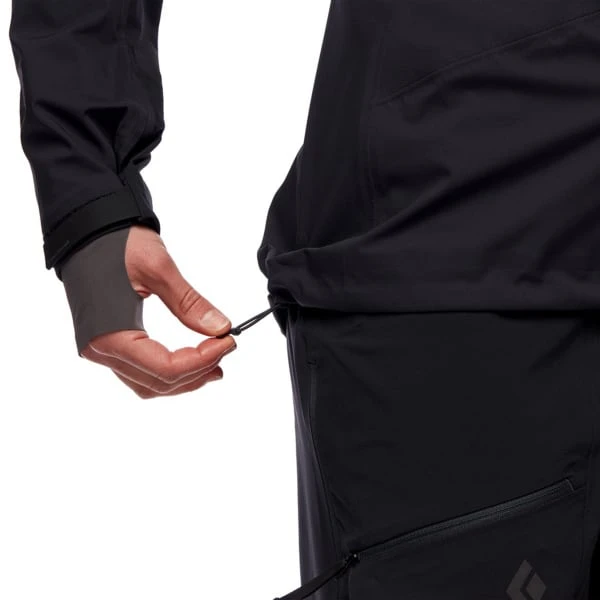 BLACK DIAMOND W DAWN PATROL HYBRID SHELL BLACK 22 8 BLACK DIAMOND W DAWN PATROL HYBRID SHELL BLACK 22 – Image 6