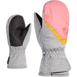 ZIENER LORIANO AS MITTEN PINK VANILLA 23