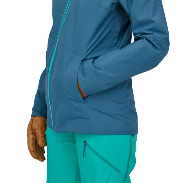 PATAGONIA W'S POWDER TOWN JKT WAVY BLUE 23 8 PATAGONIA W'S POWDER TOWN JKT WAVY BLUE 23 – Image 6