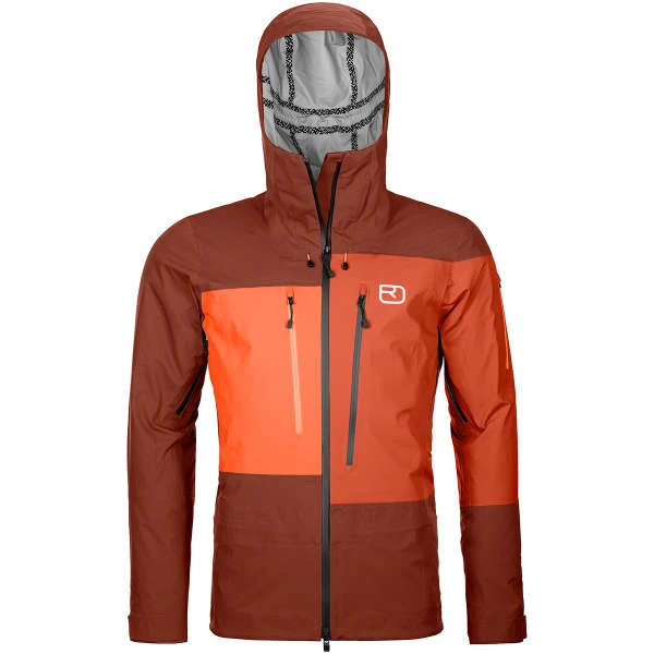 ORTOVOX 3L DEEP SHELL JACKET M CLAY ORANGE 23 3 ORTOVOX 3L DEEP SHELL JACKET M CLAY ORANGE 23
