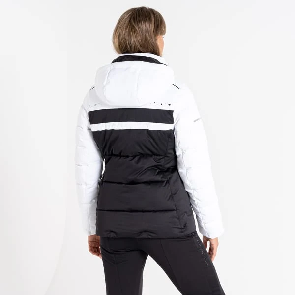 DARE 2B CRYSTALLIZE SKI JKT WHITE/BLACK 23 7 DARE 2B CRYSTALLIZE SKI JKT WHITE/BLACK 23 – Image 5