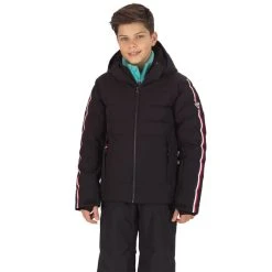ROSSIGNOL BOY HIVER POLYDOWN JKT BLACK 23