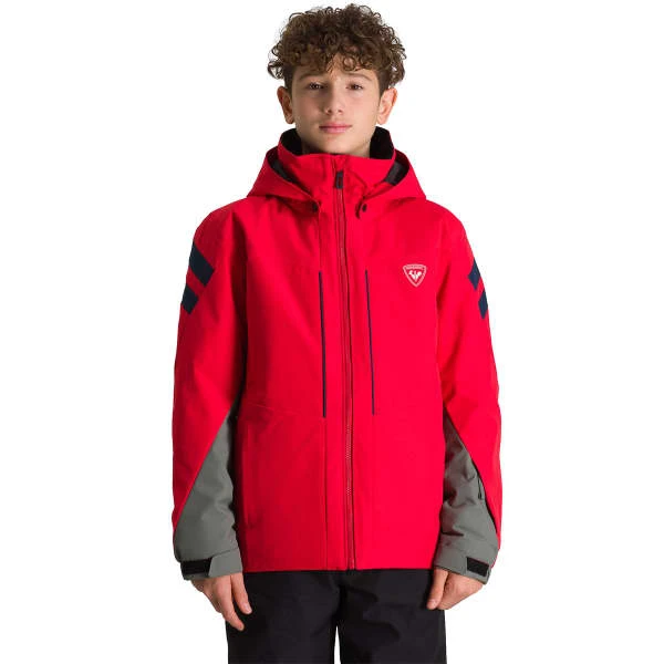 ROSSIGNOL BOY SKI JKT SPORTS RED 23 4 ROSSIGNOL BOY SKI JKT SPORTS RED 23 – Image 2