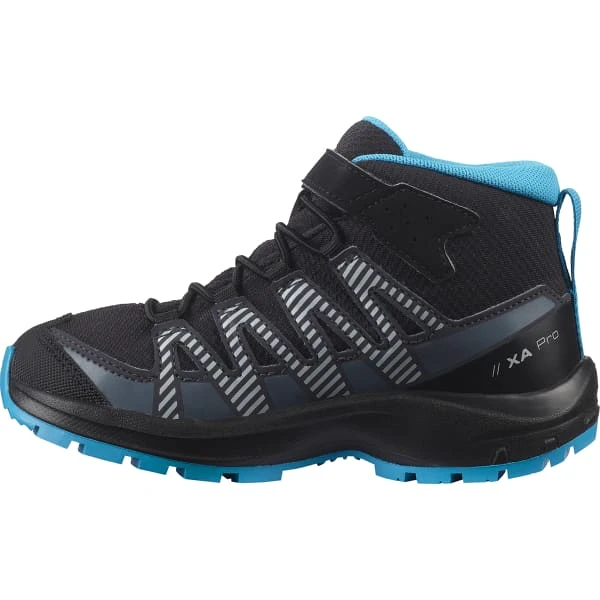 SALOMON XA PRO V8 MID CSWP K BLACK/MONUMENT/HAWAIIAN OCEAN 22 5 SALOMON XA PRO V8 MID CSWP K BLACK/MONUMENT/HAWAIIAN OCEAN 22 – Image 3