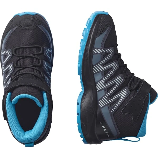 SALOMON XA PRO V8 MID CSWP K BLACK/MONUMENT/HAWAIIAN OCEAN 22 7 SALOMON XA PRO V8 MID CSWP K BLACK/MONUMENT/HAWAIIAN OCEAN 22 – Image 5