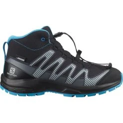 SALOMON XA PRO V8 MID CSWP JR BLACK/MONUMENT/HAWAIIAN OCEAN 22