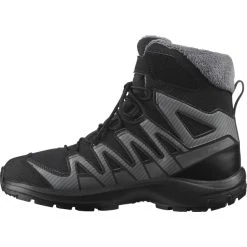 SALOMON XA PRO V8 WINTER CSWP JR BLACK/PHANTOM/QUIET SHADE 23 9 SALOMON XA PRO V8 WINTER CSWP JR BLACK/PHANTOM/QUIET SHADE 23 -Dainese shop 9 92908 xa pro v8 winter cswp j black phantom quiet shade l41433400 03
