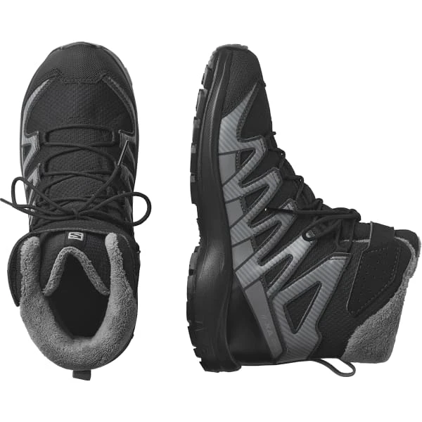 SALOMON XA PRO V8 WINTER CSWP JR BLACK/PHANTOM/QUIET SHADE 23 7 SALOMON XA PRO V8 WINTER CSWP JR BLACK/PHANTOM/QUIET SHADE 23 – Image 5