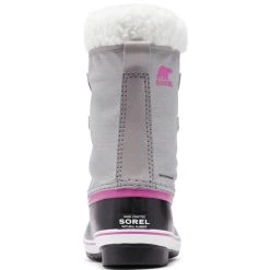 SOREL CHILDRENS YOOT PAC NYLON WP CHROME GREY/BLACK 22 12 SOREL CHILDRENS YOOT PAC NYLON WP CHROME GREY/BLACK 22 -Dainese shop 9 96556 childrens yoot pac nylon wp chrome grey black 1855211062 05