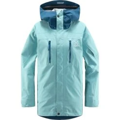 Haglöfs HAGLÖFS ELATION GTX JKT W FROST BLUE/DARK OCEAN 22