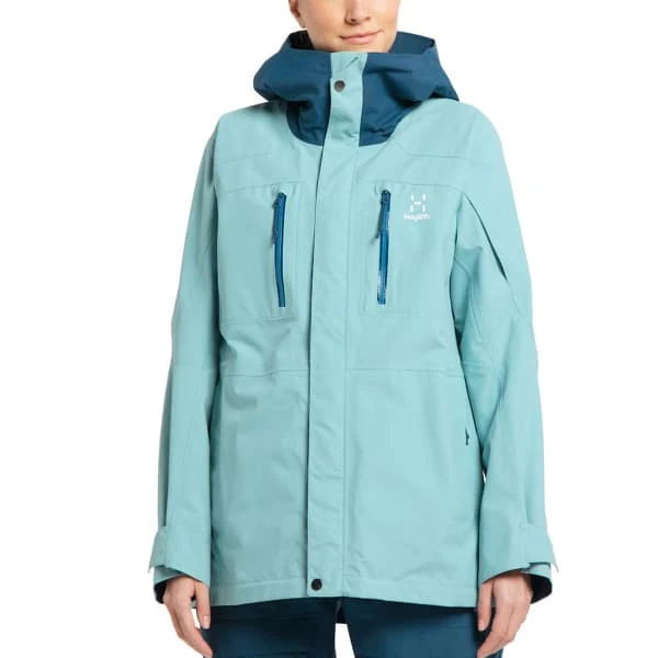 Haglöfs HAGLÖFS ELATION GTX JKT W FROST BLUE/DARK OCEAN 22 5 Haglöfs HAGLÖFS ELATION GTX JKT W FROST BLUE/DARK OCEAN 22 – Image 3