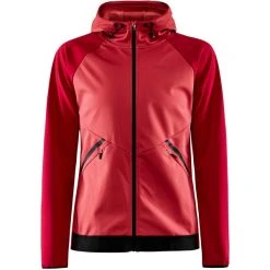CRAFT GLIDE HOOD JKT W PINK-MACHINE 22