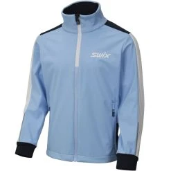 SWIX JR CROSS JKT BLUEBELL 22
