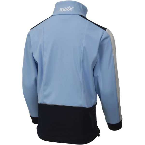 SWIX JR CROSS JKT BLUEBELL 22 4 SWIX JR CROSS JKT BLUEBELL 22 – Image 2