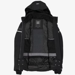 CMP MAN JKT ZIP HOOD BLACK 22 9 CMP MAN JKT ZIP HOOD BLACK 22 -Dainese shop 9 99588 man jkt zip hood black 30w0337 u901 04